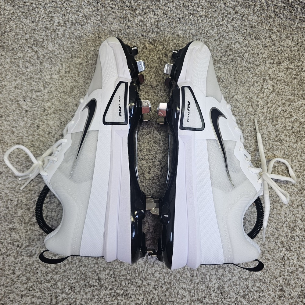 Nike Zoom Force Trout 9 Pro Metal Baseball Cleats White FB2907-102 - Men's 8.5 - Picture 11 of 16